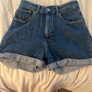 High Waisted Mom Shorts